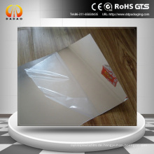 Superior Gloss Surface Reflective PET Mylar Film Silber Effekt PET Film